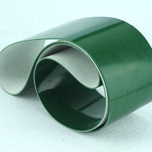 Prezzo all'ingrosso personalizzato a buon mercato 1mm-8mm verde piatto trasmissione nastro trasportatore in pvc verde - Product Image 5