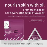 Gel douche liquide hydratant de luxe aux acides aminés Oasis Bloom Private Label OEM/ODM avec équilibre du pH pour femmes adultes