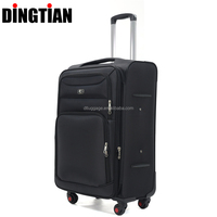 Produits en gros Sac à dos en nylon à roulettes Ensembles bagages Sac de randonnée de 3 pièces Sac à dos extra large avec chariot