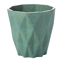 Pot de fleurs cylindrique simple et coloré pour succulentes et cactus, décoration artisanale pour comptoir de maison et cour de jardin