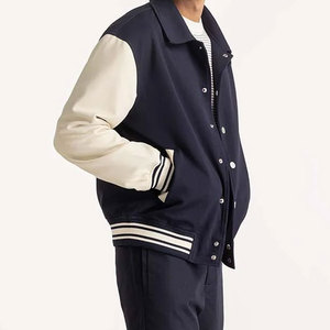 <b>Men</b> <b>Long</b> Sleeve Varsity <b>Jacket</b> for Winter Stylish Wear Breathable With Customized Logo Best Selling Varsity <b>Jacket</b> For <b>Men</b> - Product Image 3