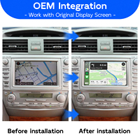Kit d'interface de module décodeur sans fil Apple CarPlay et Android Auto pour Toyota Camry 2006-2013