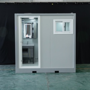 Unidad Sanitaria Móvil Portátil Tipo Contenedor con Construcción de Panel Sándwich para Uso Industrial y de Emergencia - Product Image 5
