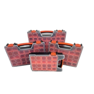 Estuche de Almacenamiento para Herrajes, Tornillos, Pernos, Tuercas, Clavos, Herramientas, Organizador de Plástico Portátil Multiusos - Product Image 1