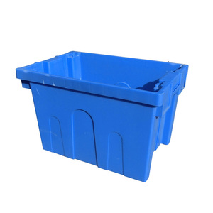 Stackable, angled insert <b>plastic</b> logistics <b>boxes</b> for pharmaceuticals, fresh food, and cold chain transportation; thickened - Product Image 2