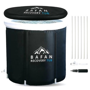 BAFAN Custom <span class=keywords><strong>XL</strong></span> 90*80 MAX <span class=keywords><strong>Bañera</strong></span> de hielo inflable de PVC portátil Excelente accesorio para la función de inmersión en frío - Product Image 6