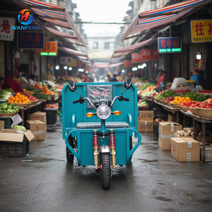 Multifunctionele elektrische vracht-driewielers met grote capaciteit, <span class=keywords><strong>3</strong></span>-wiel elektrische driewieler voor transport - Product Image 3