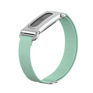 Boîtier métallique personnalisé pour bracelet tressé élastique Google Fitbit Air, pare-chocs métallique de luxe avec sangle de sport extensible - Product Image 2
