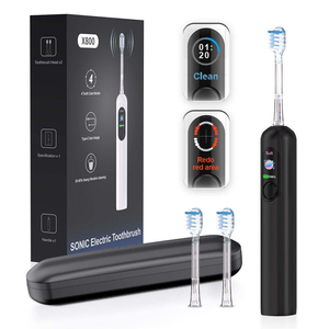 แปรงสีฟันไฟฟ้าโซนิคแบบสั่นสะเทือนอัจฉริยะ IPX7 พร้อมที่ชาร์จไร้สายแบบ USB - Product Image 1