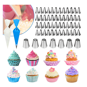 Kit <span class=keywords><strong>de</strong></span> Decoración <span class=keywords><strong>de</strong></span> Pasteles <span class=keywords><strong>de</strong></span> 507 Piezas con Plato Giratorio, Bolsas <span class=keywords><strong>de</strong></span> Reposterí<span class=keywords><strong>a</strong></span>, Boquillas para Crema, Juego <span class=keywords><strong>de</strong></span> Herramientas para Hornear en Casa - Product Image 2
