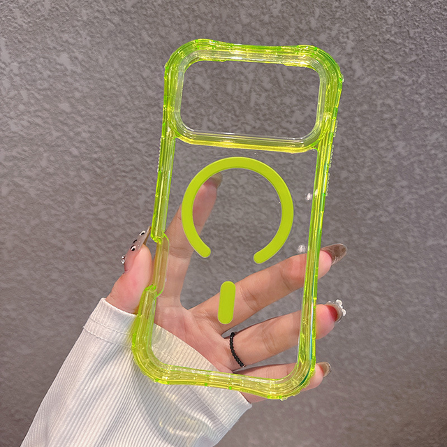 Transparent Phone Case with Drop Protection and Phone Cover