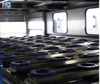 Machine de remplissage d'eau à grande vitesse de 5 gallons, ligne de production entièrement automatique pour l'embouteillage d'eau potable pour les usines d'eau