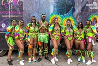 Kostum Baju Renang Satu Potong Grosir Custom OEM Jouvert untuk Karnaval Selasa, Pakaian Pantai untuk Pesta Karnaval Trinidad Tobago