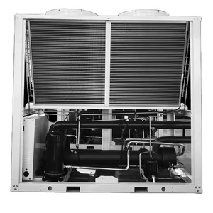 Bombas de Calor Modulares de Fuente de Aire de Alta Eficiencia Energética con Unidad de Ventiloconvector para Refrigeración y Calefacción de Edificios de Oficinas o Viviendas - Product Image 4