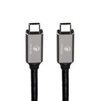 Câble USB4 Type-C vers C 2m 5A à charge rapide en cuivre pur pour ordinateur et écouteurs, fabrication OEM