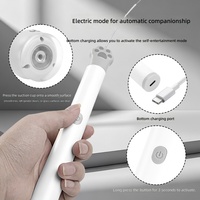 Jouet électrique automatique d'intérieur pour chat avec ventouse puissante et baguette longue à poignée amovible pour auto-entretenissement, en matériau ABS