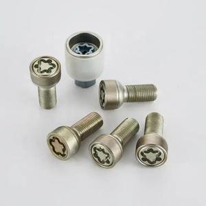 Juego de 20 Llaves de Cabeza Redonda con Rosca Fina Métrica Clase 4 Anti-Robo KHC para Extracción de Tuercas de Rueda, Acero Hexagonal Cromado, Ajuste Universal - Product Image 4