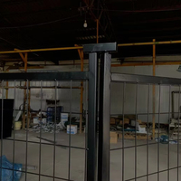 Usine directe Canada clôture temporaire mobile Simple système de clôture temporaire 6*10