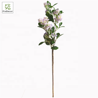 Bunga Murraya Paniculata Lilac Thyme Sutra Buatan Grosir untuk Dekorasi Rumah dan Pernikahan Warna Ungu Putih