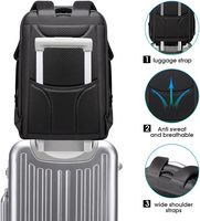 Tas Ransel Laptop Multifungsi Unisex Laris Manis Grosir, Fitur Anti Maling dengan Ritsleting, Sistem Pengangkut Jala Resin Poliester untuk