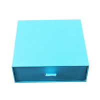 Boîte cadeau personnalisée recyclable pour petites entreprises, type tiroir, jetable, pour combo déjeuner, en carton blanc avec pelliculage mat, pour vêtements, avec logo