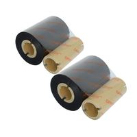 Pita Barcode Resin Thermal Transfer Near Edge 33mm atau 55mm Kompatibel dengan Printer Label Oki Warna Hitam