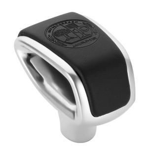 Mercedes-Benz Gear <b>Shift</b> <b>Knob</b> Black Leather Apple Tree Logo Ergonomic For G-Class W463 Automatic Transmission Parts - Product Image 1