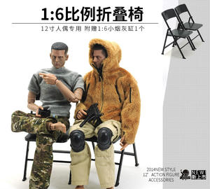 Nueva Silla <span class=keywords><strong>Plegable</strong></span> para <span class=keywords><strong>Muñecas</strong></span> de 1/6, Silla para <span class=keywords><strong>Muñecas</strong></span> de 11-12 Pulgadas para <span class=keywords><strong>Muñecas</strong></span> y Casas de <span class=keywords><strong>Muñecas</strong></span> - Product Image 2