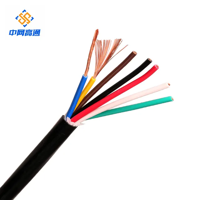 Cable de cobre de 2mm, cable de 2.5mm2, 6mm, 6 núcleos, cable de altavoz eléctrico