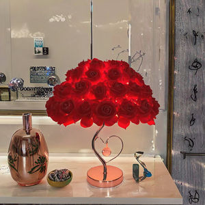 Lampe de table <span class=keywords><strong>Macway</strong></span> Eternal Flower Rose - Dimmable, indice de protection IP45, lumière d'ambiance décorative blanc chaud - Product Image 3