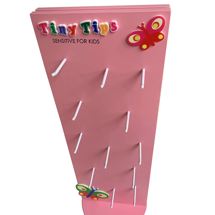 Hot Selling Modern Tiny Tips Sensitive Free Standing Rotating Display Rack for Kids Carton Packed — view 4