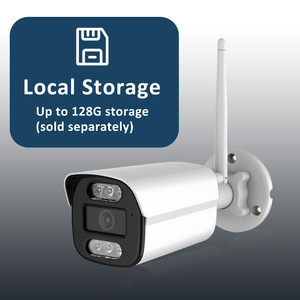 OEM 5MP <b>Wifi</b> Dual Light AI Bullet <b>Camera</b> 2.4G/5G <b>Wifi</b> Two Ways Audio IP66 Metal 256G <b>Wifi</b> <b>Camera</b> - Product Image 3