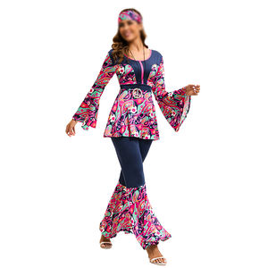 Traje de escenario Retro de Hip Hop de los años 80, traje Cos, disfraces de Halloween, actuación <span class=keywords><strong>para</strong></span> mujeres, estilo Disco Vintage, Disfraces <span class=keywords><strong>para</strong></span> adultos - Product Image 5