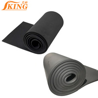 FIRSTFLEX Rouleau de mousse en caoutchouc adhésif de couverture isolante en mousse élastomère pour HVAC