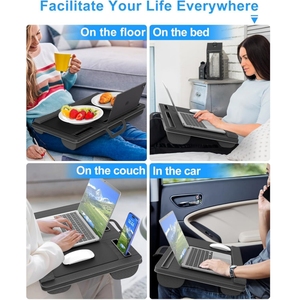Lớn Xách Tay Máy Tính Xách Tay Bàn Với Cổ Tay Phần Còn lại Chuột Pad Đệm Ngăn Kéo Tổ Chức Cho Người Lớn Cho Điện Thoại Và Máy Tính Bảng Tổ Chức - Product Image 6