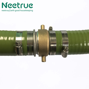 Bán buôn 2 inch Độ bền cao mềm <span class=keywords><strong>PVC</strong></span> thủy lợi kết nối máy bơm nước linh hoạt hút & thoát nước Hose Set với kết nối - Product Image 3