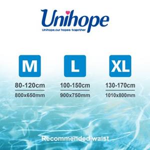 Pannolini per Adulti Unisex Premium Unihope, Alta Qualità, Traspiranti, Assorbenti, Design Stampato, Tessuto Non Tessuto, Prevenzione Perdite 3D - Product Image 2