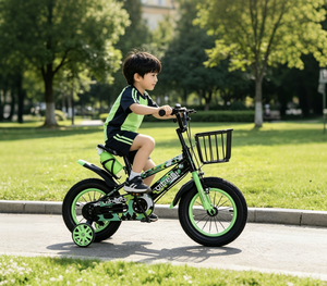 Vélo pour enfants en provenance directe d'usine - Disponible en plusieurs couleurs, tailles complètes de 12 à 20 pouces avec panier et <span class=keywords><strong>porte</strong></span>-bouteille - Product Image 2