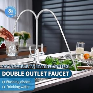Système d'osmose inverse sous évier système de filtre à eau ro armoire purificateur d'eau ro purificateur d'eau led tableau de commande - Product Image 5
