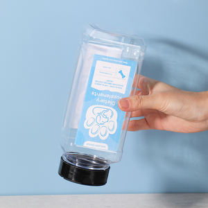 Vente flash : Bouteilles portables en plastique pour animaux de compagnie, spéciales pour chats et chiens, en plastique, pour aliments - Product Image 2