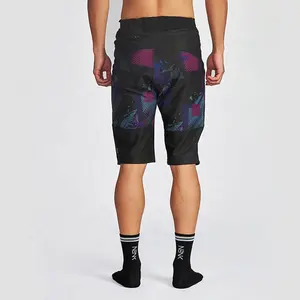 Hoge Kwaliteit Verstelbare Custom Sublimatie Printproces Mtb Downhill Shorts Mannen Mountainbike Shorts