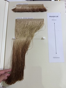 Frangia Decorativa in Fibra Sintetica per Tende, 1500mm x 50mm, Esempio di Passamaneria per Decorazione Tende - Product Image 2