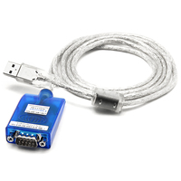 Cable Serial USB a RS485 RS422, Convertidor USB2.0 a RS-422 RS-485, Conector DB9 COM de Plástico para Computadora, UOTEK UT-891