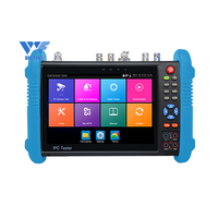 جهاز اختبار كاميرات IP موديل IPC9800 Pro بشاشة 7 بوصات، مختبر كاميرات مراقبة (CCTV) يدعم TVI CVI AHD SDI CVBS، وفاحص IPC CCTV مع وظيفة POE - IPC-9800 PRO