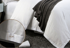 JR018 textiles para el hogar de Color sólido 4 unids <span class=keywords><strong>Hotel</strong></span> de cama - Product Image 4