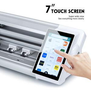 Cortador de película de hidrogel ilimitado completamente automático, máquina de corte de protector de pantalla con pantalla táctil HD de 7 pulgadas, 16 idiomas - Product Image 2