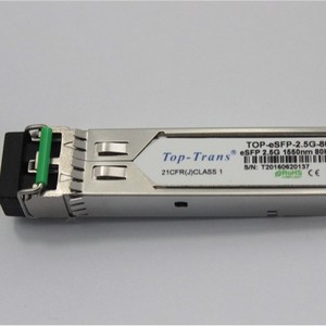 Módulo Óptico Top-Trans eSFP 2.5G 155M 1000M 2488M 80km para Comunicación por Fibra - Product Image 1