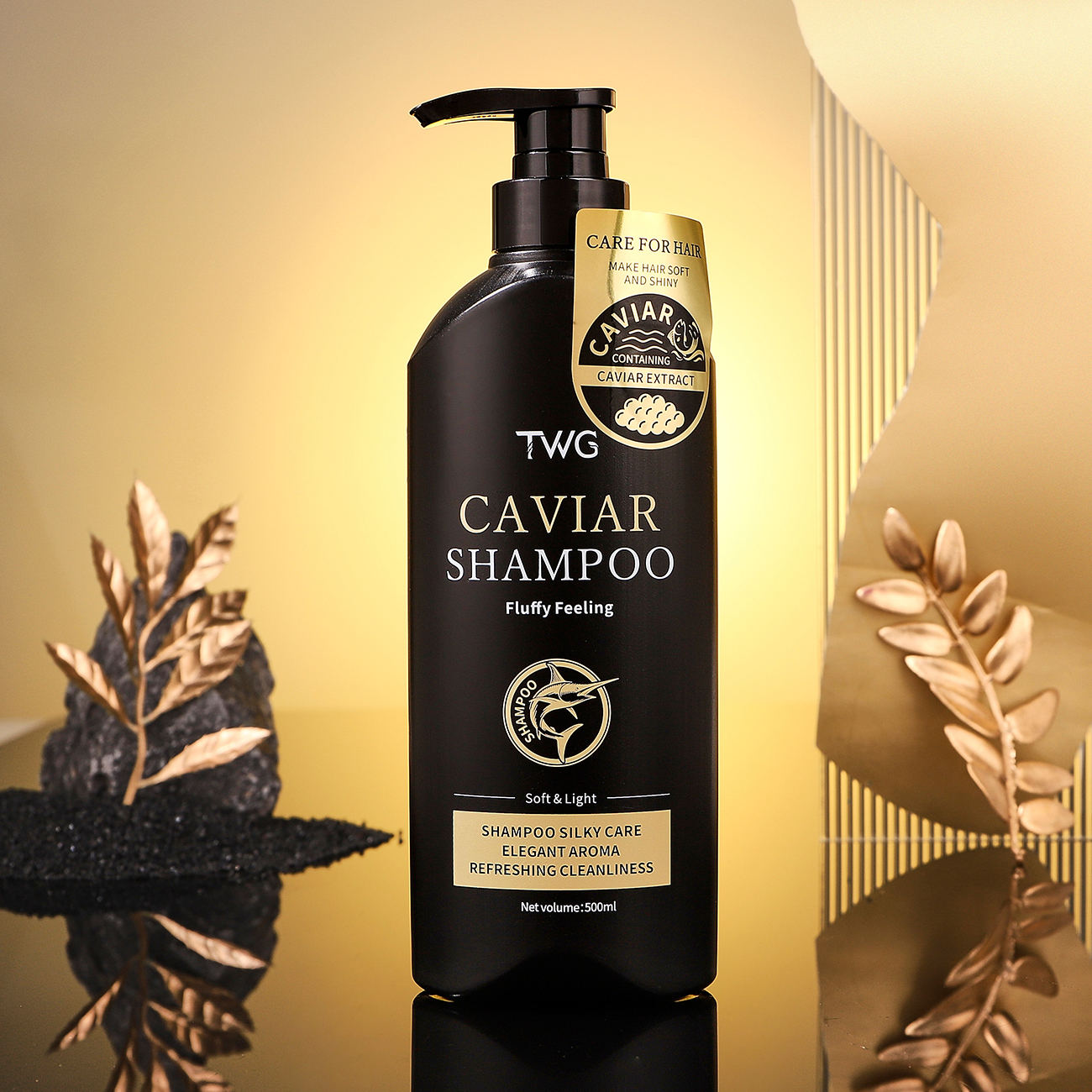 5983 TWG Caviar Shampooing Moelleux pour Cheveux 500 ml