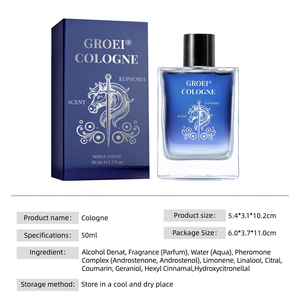 Perfume al por Mayor OEM/ODM Groei Pour Homme, Fragancia Masculina Amaderada Fresca y Duradera, Spray Corporal de 50 ml - Product Image 5