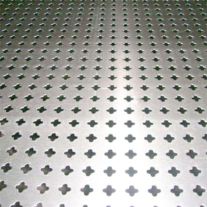 Tôle perforée en acier inoxydable, filet de protection métallique, motif de perforation personnalisé pour la construction et l'industrie - Product Image 3